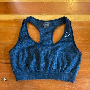 Gymshark Charcoal Sports Bra Size S